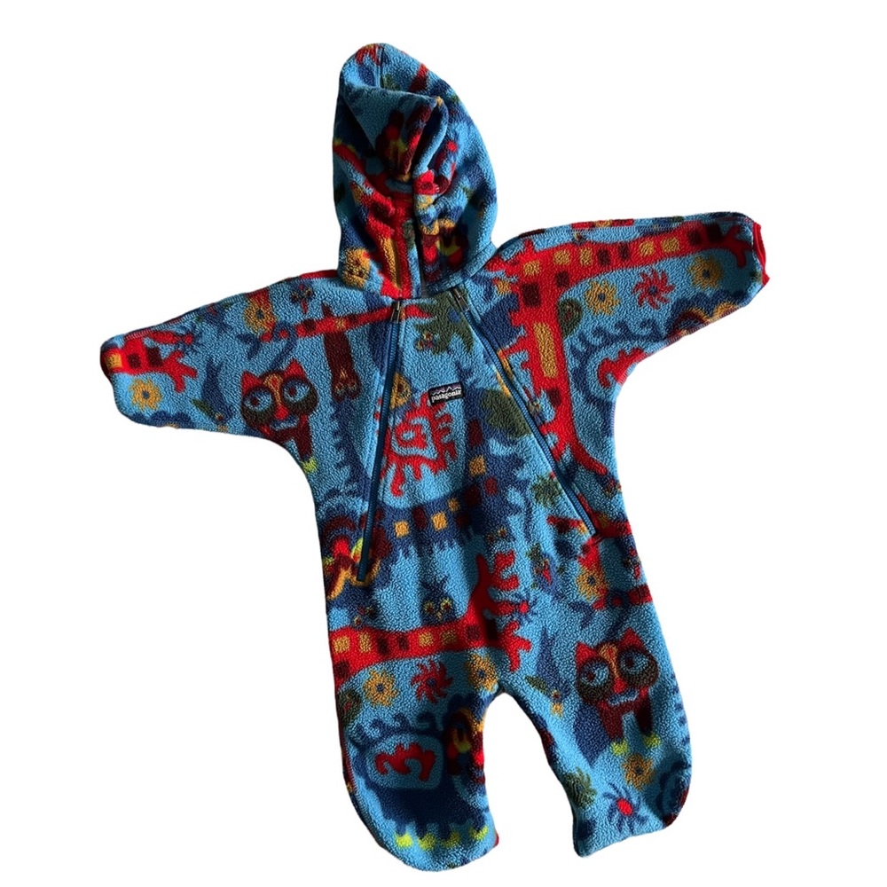 Patagonia Baby Bunting, Jungle Print
